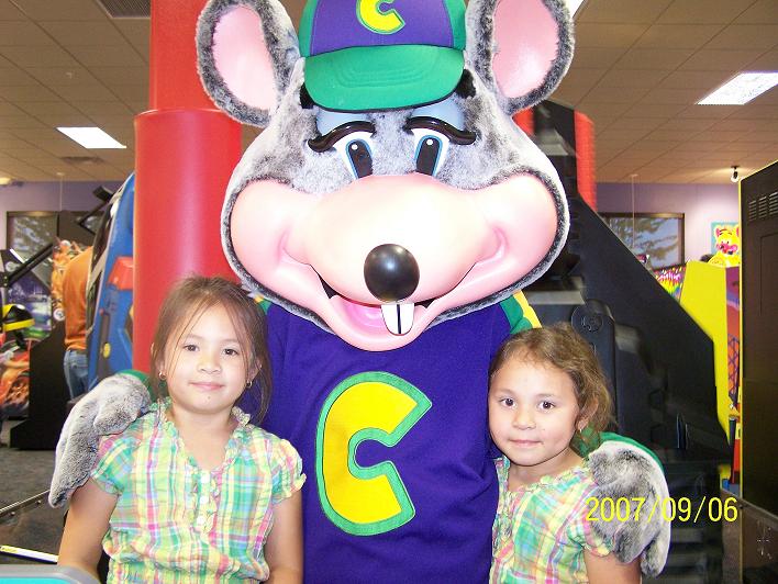 my birthday at Chuckie