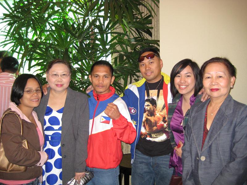 ...with boxer Diosadado Gabi